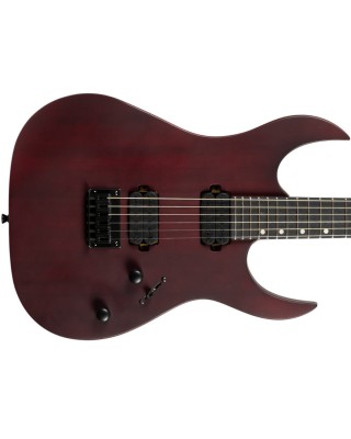 Spira Guitars S-400 MWR Satin Wine Red
